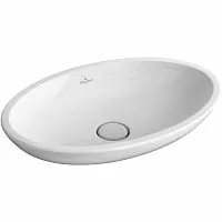 Villeroy & Boch 51511101 Loop&Friends Раковина на столешницу 63х43 см, альпийский белый (White Alpin)