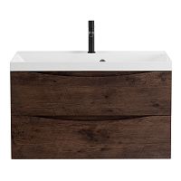 BelBagno MARINO-900-2C-SO-RW-P База под раковину 90х45 см, подвесная, Rovere Moro (темный дуб) купить  в интернет-магазине Сквирел