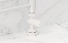 Сунержа 12-1401-1234 Вентиль прямой, (цилиндр) G 1/2" НР х G 3/4" НГ, белый