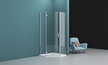 BelBagno Kraft KRAFT-P-1-80-C-Cr-L Душевой уголок