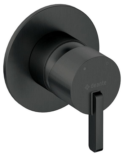 Deante BQS_N44L Silia Смеситель для душа встраиваемый, с внутренней частью, Nero (черный) Deante BQS_N44L Silia Смеситель для душа встраиваемый, с внутренней частью, Nero (черный)