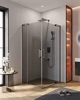 Cezares Slider SLIDER-AH-2-90/100-100/110-GRIGIO-GM Душевой уголок