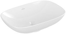 Villeroy & Boch 4A490001 Loop&Friends Раковина на столешницу 56х38 см, с переливом, альпийский белый (White Alpin)