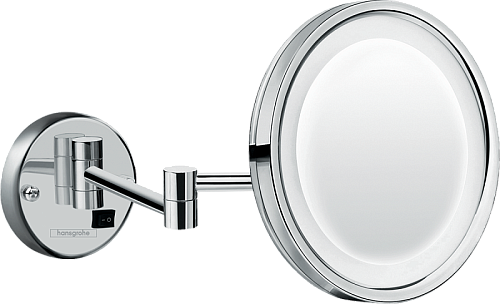 Hansgrohe Logis 73560000 Зеркало круглое купить в интернет-магазине Сквирел