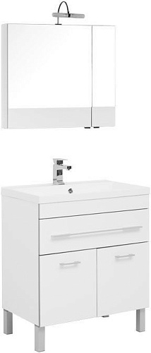 Aquanet 00231034 Верона Комплект мебели для ванной комнаты, белый купить  в интернет-магазине Сквирел