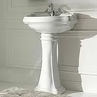 Kerasan 1045 bi*1 Retro Раковина с отверстием под смеситель 55х46 см, белая