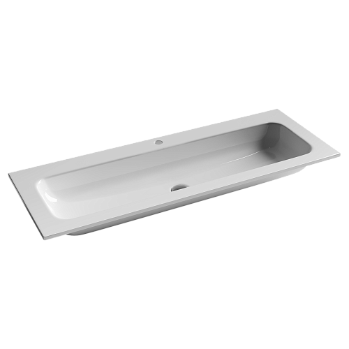 Ceramica Nova CN7017 Element Умывальник накладной 121х45.7 см, белый