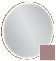 Jacob Delafon EB1289-S37 ODEON RIVE GAUCHE Зеркало 70 см, с подсветкой, рама нежно-розовый сатин