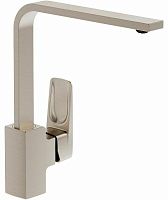 Vitra A4275334EXP Root Square Смеситель для кухонной мойки, матовый никель