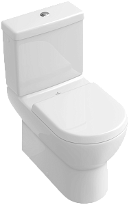 Villeroy & Boch 661010R2 Subway Чаша унитаза-компакта 37х68 см, ярко-белый (Star White) CeramicPlus