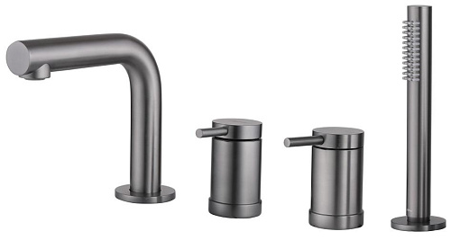 Abber Emotion AF8813NG Смеситель для ванны с душем Abber Emotion AF8813NG Смеситель для ванны с душем