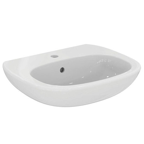 Ideal Standard T351501 Tesi Раковина накладная 55х45 см, для монтажа с сифоном, белая
