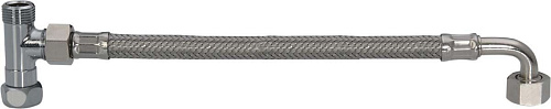 Ideal Standard A5777AA CeraPlus Комплект для подключения углового вентильного термостата, Chrome (хром)