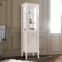 Kerasan Retro 731530 bi mat колонна, 465*34*160,5h, цвет белый матовый, ручки: керамика купить  в интернет-магазине Сквирел