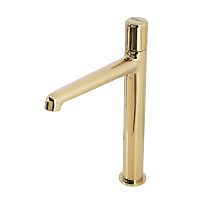 BelBagno UNO-LMC-ORO-W0 Смеситель для раковины накладной, без донного клапана, золото