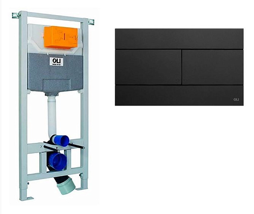 OLI Eco 879236mSL03 Инсталляция для унитаза, с клавишей