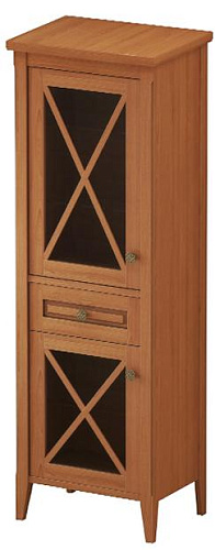 Caprigo 33650L-B168 Napoli Promo Пенал напольный 56х160 см, левый, Noce Guarneri купить  в интернет-магазине Сквирел