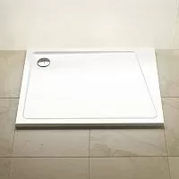 Ravak XA05A40101L Душевой поддон GIGANT PRO L 10°, 100x80 см, белый