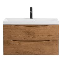 BelBagno MARINO-900-2C-SO-RN-P База под раковину 90х45 см, подвесная, Rovere Nature (натуральный дуб)