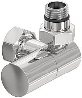 Сунержа 00-1403-1234 Вентиль 3D, правый, (цилиндр) G 1/2" НР х G 3/4" НГ, без покрытия