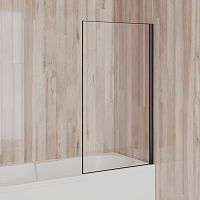 Paini Paini-ScreenWT70C Шторка на ванну неподвижная 70 см, стекло прозрачное/профиль черный