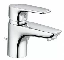 Kludi 343850575 Pure&Solid Смеситель на умывальник, однорычажный, c донным клапаном, хром Kludi 343850575 Pure&Solid Смеситель на умывальник, однорычажный, c донным клапаном, хром