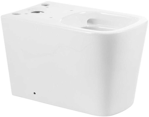 BelBagno BB120CPR Albano Чаша унитаза 37х66 см, с горизонтальным выпуском P-Trape, белая BelBagno BB120CPR Albano Чаша унитаза 37х66 см, с горизонтальным выпуском P-Trape, белая