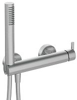 Deante BQS_F41M Silia Смеситель для душа с душевым гарнитуром, сталь