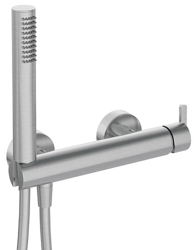 Deante BQS_F41M Silia Смеситель для душа с душевым гарнитуром, сталь