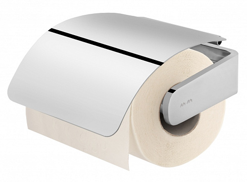 AM.PM A50341464 Inspire, Держатель для туалетной бумаги с крышкой, хром снято с производства