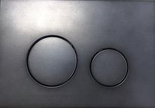 KKPol SPP/112/WS/K M11 Смывная клавиша для инсталляции, оружейная сталь