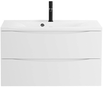 BelBagno MARINO-1000-2C-SO-BL-P База под раковину 100х45 см, подвесная, Bianco Lucido (белый глянец)
