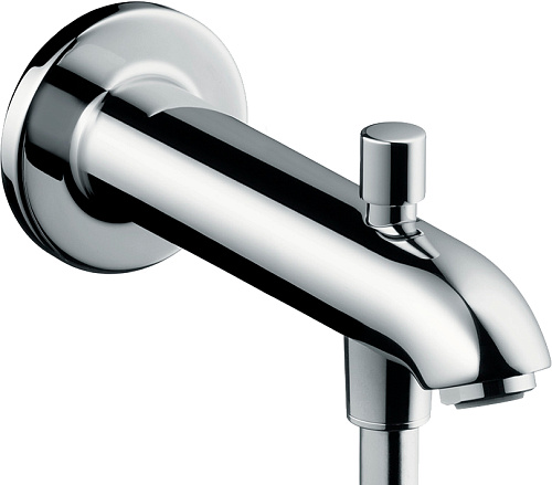 Hansgrohe 13424000 E Излив на ванну с переключателем на душ, хром