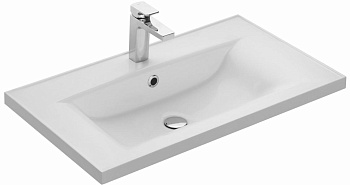 Акватон 1A722931AG010 Айрис Раковина 80х45 см, накладная, белая
