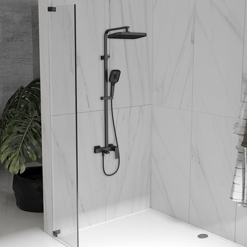 Vincea Cube VSFS-4C12MB Душевая стойка