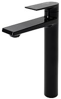 WasserKRAFT 6603H Glan Смеситель для умывальника, высокий, черный глянец