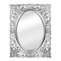 Migliore 30628 Зеркало прямоугольное ажурное 95х73х4 см, серебро купить  в интернет-магазине Сквирел
