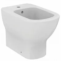 Ideal Standard T456901 Tesi Биде напольное/пристенное 36х55 см, с отверстием перелива, белое