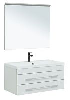 Aquanet 00281106 Верона Комплект мебели для ванной комнаты, белый