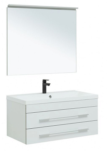 Aquanet 00281106 Верона Комплект мебели для ванной комнаты, белый купить  в интернет-магазине Сквирел
