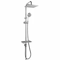 Lemark LM8803C Душевой гарнитур с регулируемой высотой штанги, хром