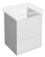 Kerama Marazzi Pro.50.2/WHT Pro Тумба под раковину подвесная 45х40 см, белый матовый