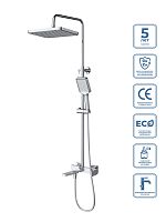 BelBagno ARDENTE ARDENTE-VSCM-CRM Душевая стойка