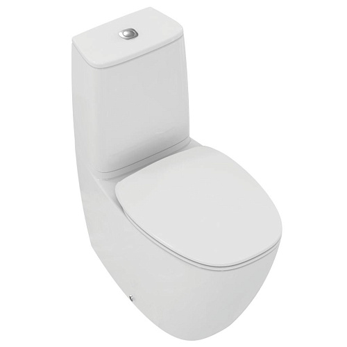 Ideal Standard T349701 Dea Чаша унитаз-компакта напольного 37х67см, White (белый)