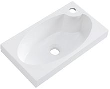 BelBagno BB-460-PM-LVB Pietra Mini Раковина из искусственного мрамора 46х26 см, белая