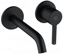 Kludi 202443915 Nova Fonte Смеситель для раковины, черный матовый