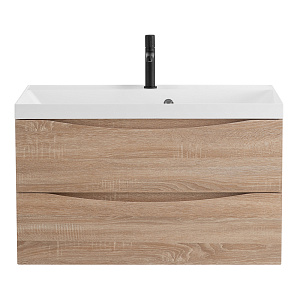 BelBagno MARINO-800-2C-SO-WO-P База под раковину 80х45 см, подвесная, Rovere Bianco (белый дуб)