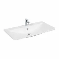 BelBagno BB800/455-LV-MR-ALR Раковина из литьевого мрамора 80х45.5 см, белая