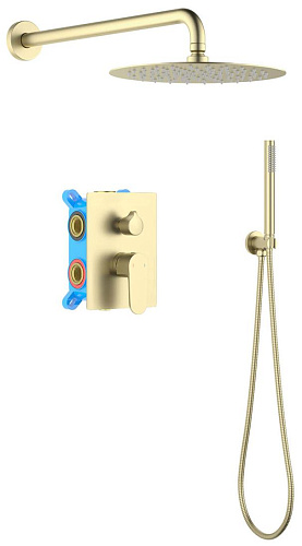 Aquatek Оберон AQ1272BG Душевой комплект встраиваемый Aquatek Оберон AQ1272BG Душевой комплект встраиваемый