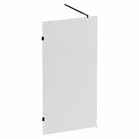 AM.PM W94WI-100-F1-BTE X-Joy, Душевая перегородка 100x195 см, стекло прозрачное + покрытие, фурнитура черный